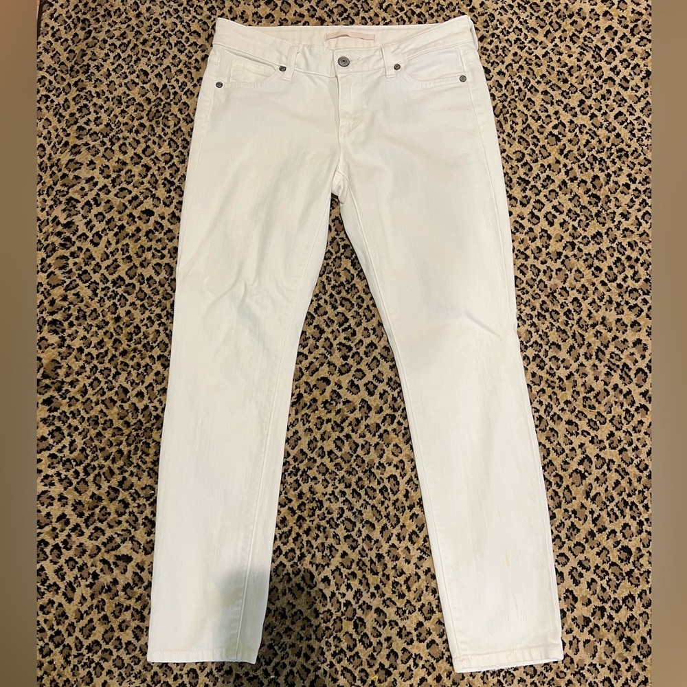 Vince white skinny jeans size 26